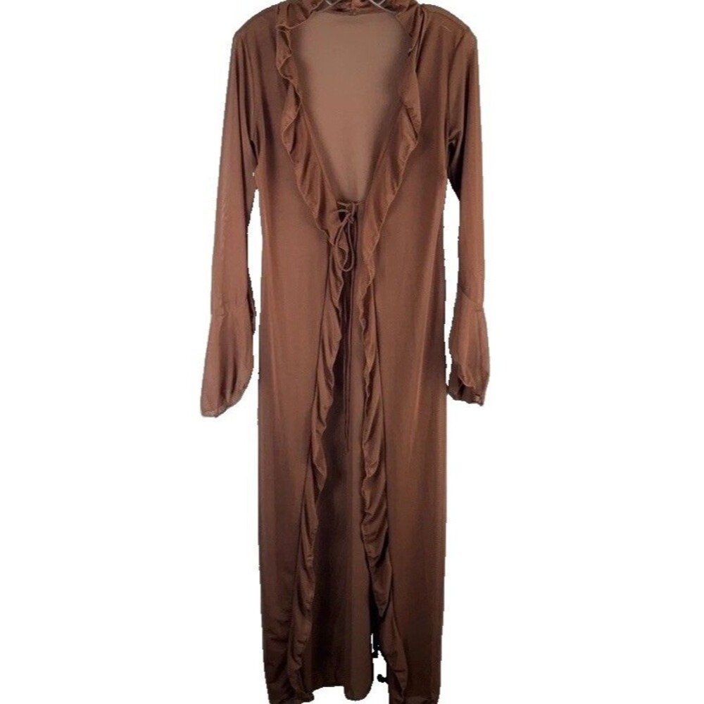Unbranded Dress Women M/L Maxi Romantic Femme Ruffle Ethereal Angelic Victorian
